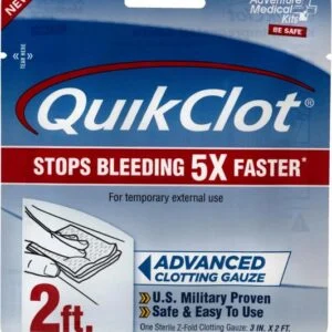 QUIKCLOT 2 IN X 3 FOOT