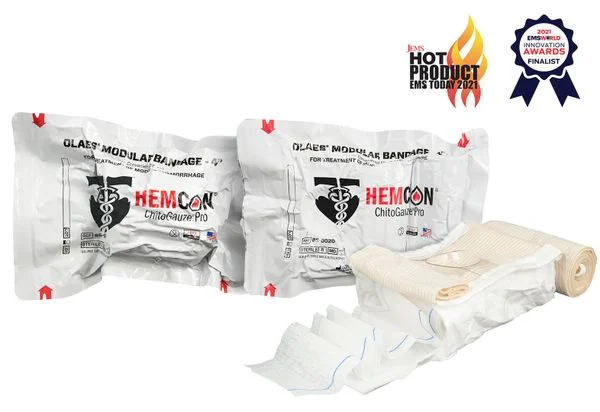 Olaes® Bandage with Hemostatic, 4" Flat Packed - QLC Developments