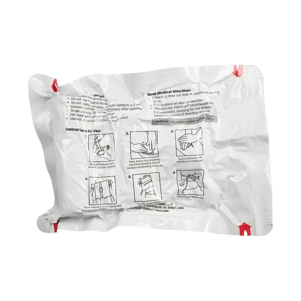 Olaes® Bandage with Hemostatic, 4" Flat Packed - Detail View 2
