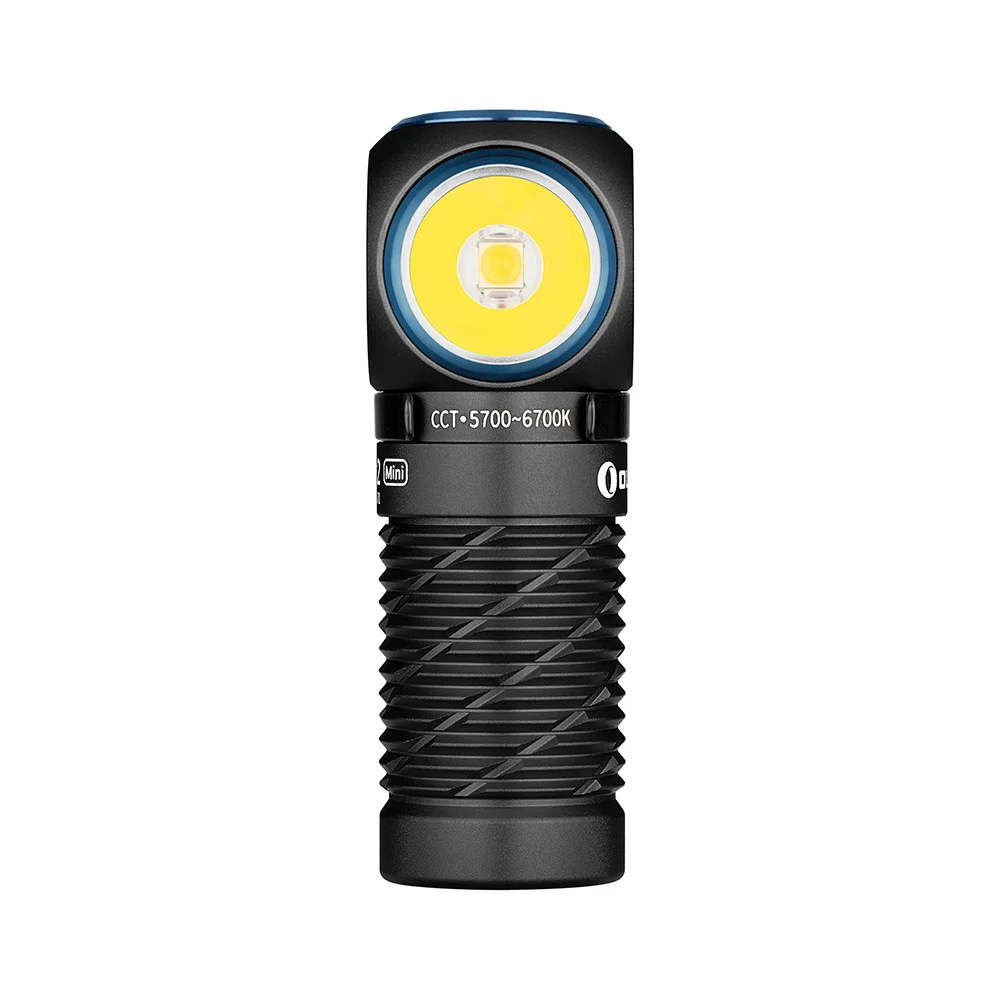 Perun 2 Mini LED Rechargeable Headlamp - Black - QLC Developments