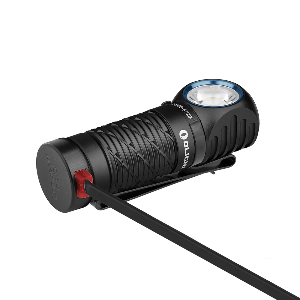 Perun 2 Mini LED Rechargeable Headlamp - Black - QLC Developments